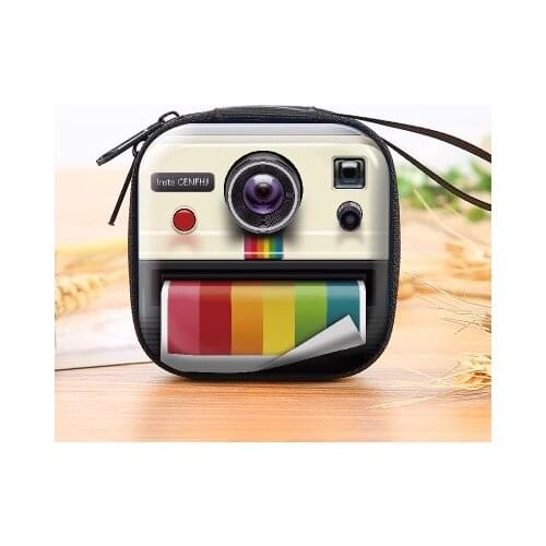 12pc/lot Camera TV game Square tin iron box / mini pouch / key purse / metal candy pencil case /coin storage bag/headset gift