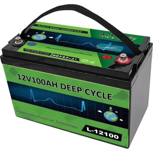 12V100Ah lifepo4 agm Deep cycle batteries lithium 12v 100ah iron phosphate battery pack
