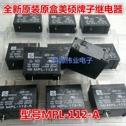 MPL-112-A 12V JQX-62F 012-1H OMIF-S-112LM