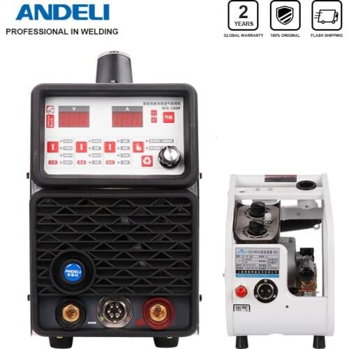 ANDELI Smart Three Phases Aluminium soldadora MIG lets Double System welder MIG-280FP Lasser Transform Pulse Split Laser Machine