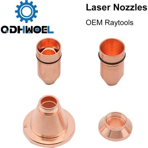 Bullet Laser Nozzle Single/Double Layer Caliber 0.8 - 4.0 For CINCINNATI Lasermech Fiber Laser Cutting Machine 1064nm