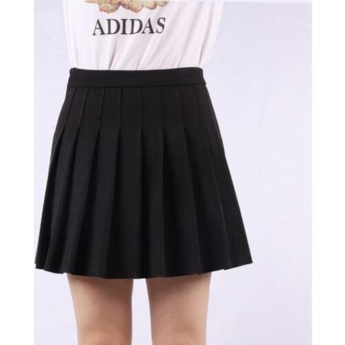 Qunq Girls Pleats Skirt 2021 New Winter Spring Kids Skirts for 3 4 5 6 7 8 9 10 11 Year Girl Solid Color Teens Children Outfits