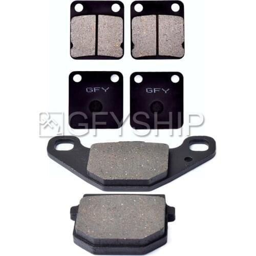 For CCM LX350 4A Quad 2008 2009 LX 350-4A Motorcycle Front Rear Brake Pads Brake Disks