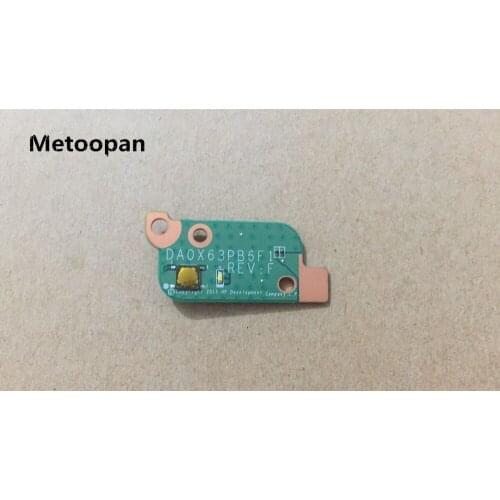 For HP ProBook 450 G3 455 G3 Switch Board Power Button Board Switch Power Board DA0X63PB6F0