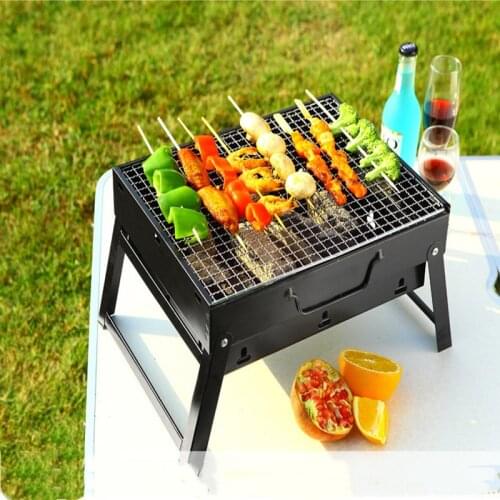 Grill Outdoor Grill Folding Portable Camping Gift Household Charcoal Grill BBQ Charcoal Grill Asadores De Carne Grilling