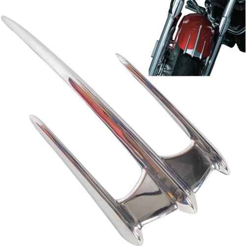Chrome Motorcycle Fairing Triceptor Fender Accent Trim Case for Honda VTX1800 2002-2008 VTX1300 2003-2009
