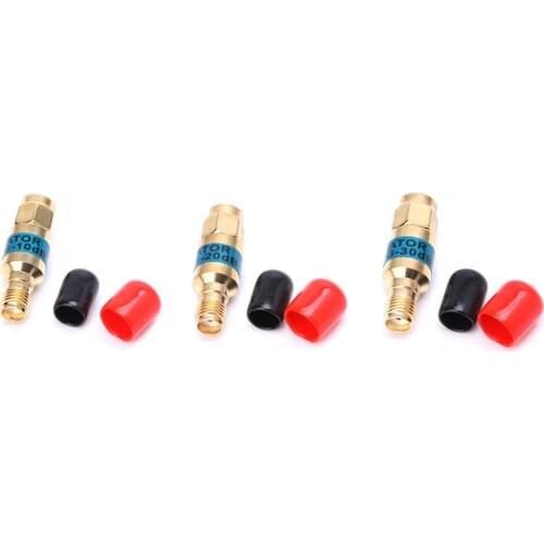 Golden Attenuator SMA-JK Male to Female RF Coaxial Attenuator 2W 0-6GHz 30db