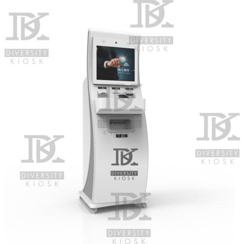 BTC Floor Standing Touch Screen Buy and Sell Crypto currency Bitcoin ATM with software