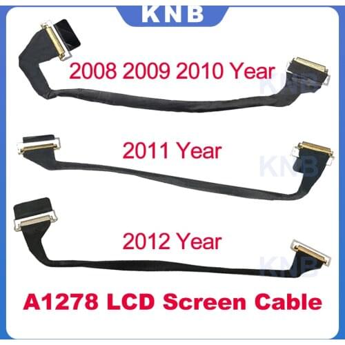 Original For Macbook Pro 13" A1278 LCD LED LVDS Screen Display Cable 2008 2009 2010 2011 2012 Year