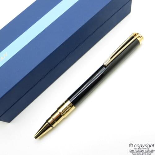 Waterman Perspective Black GT Ballpoint Pen | İsme Special Pen | Gift Pen