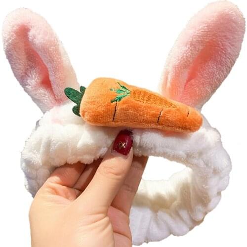 Hair Tie Rabbit Non-slip Women Carrot Elk Elastic Hair Band Headwear