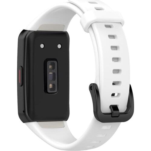 Replacement Sport Silicone Watch Band Wrist Strap Adjustable Watchbands for Huawei band 6 honor band 6 Watch