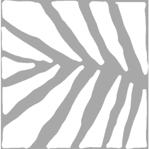 Art Tropical Tile Stencil Design, Painting Template 30x30 Cm, Walls, Tiles, furniture For Easy and Practical Pattern Application