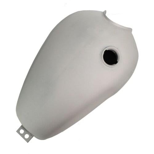 Universal Motorcycle 17L Unpainted Retro Cafe Racer Gas Fuel Tank For Honda Yamaha Harley Bobber Custom Scrambler Tracker