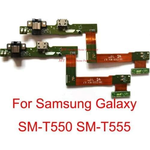 10 PCS USB Charger Charging Dock Port Jack Connector Board Flex Cable For Samsung Galaxy Tab A 9.7" T555 SM-T550 T555 Parts