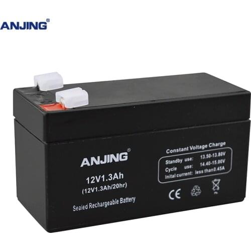 12V1. 3AH battery for backup power LED single emergency light led childrens toy car lead acid battery replacement maintenance