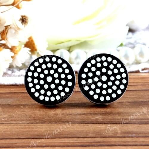 16mm Round High Quality Photo Wood Laser Cut Cabochon to make Rings, Earrings, Bobby pin,Necklaces, Bracelets