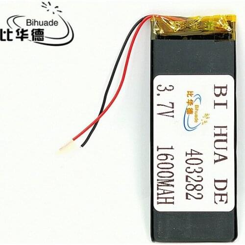 403282 1600mah 3.7V Lithium Polymer Battery Rechargeable Battery For tablet pc,GPS,mp3,mp4,cell phone,speaker