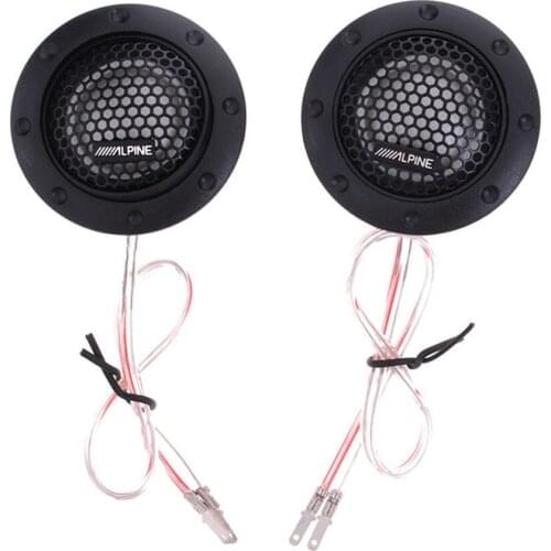 Car Speaker Tweeter Car Audio Silk Film For Car Modification 180W 4Ohm High-Pitched Audio Loudspeaker Modification Ornaments