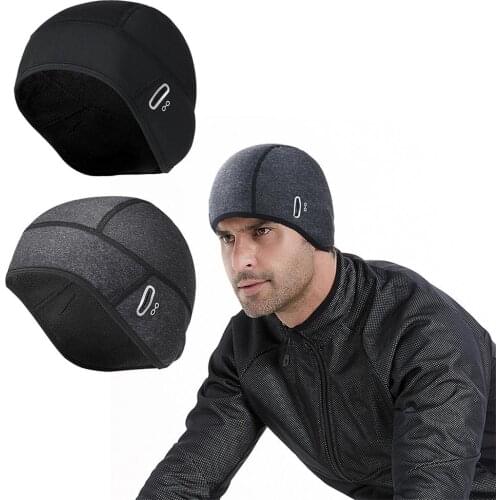 Quick Dry Cycling Cap Breathable Gear Bicycle Motorcycle Helmet Sweat Inner Cap Summer Racing Hat Headwear Skull Beanie