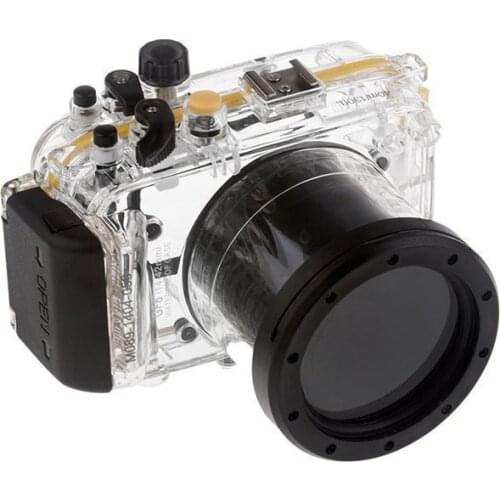 Meikon 40M Waterproof Underwater Camera Housing Case Bag for Panasonic GF6 14-42