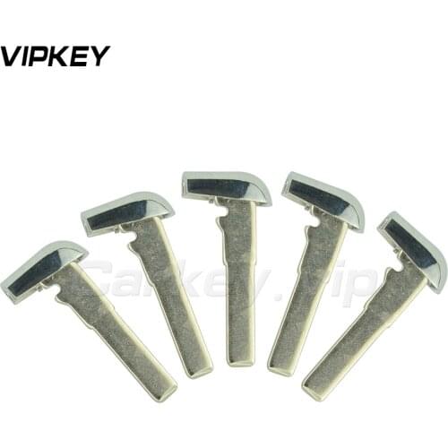 Remotekey 5pcs Emergency Key blade Smart Prox Key Insert for Jeep Renegade M3N-40821302 for Fiat 500X 2015 2016