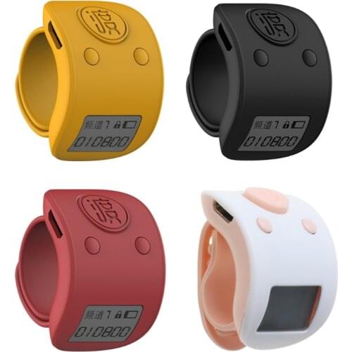 Mini Digital LCD Electronic Finger Ring Hand Tally Counter 9 Digit Prayer Rechargeable Counters Clicker