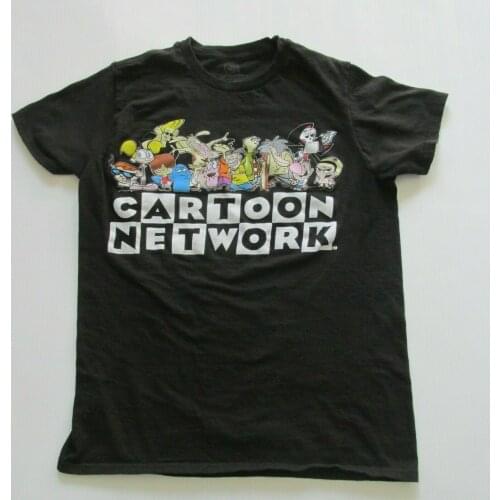Cartoon Network Ed Edd n Eddy Dexters Laboratory Cow & Chicken T-Shirt SM