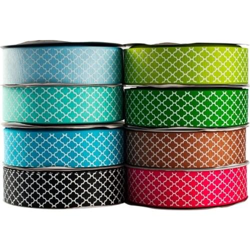 Beautiful Stripe Pattern Printed Grosgrain Ribbon 5 Yards/10 Yards 38mm for DIY Bow Handmade Materials Gift Wrap