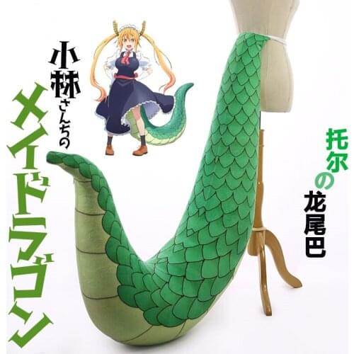 Anime Miss Kobayashis Dragon Maid Toru Cute Tails Party Accessories Cosplay Prop Halloween Unisex Free Shipping 2021 New