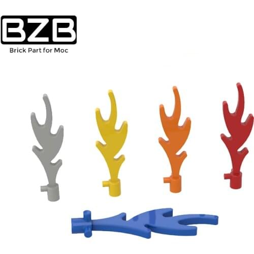 BZB MOC 6126 Big Flame Creative High Tech Building Block Model Kids Toys DIY Technical BrickParts Best Gifts