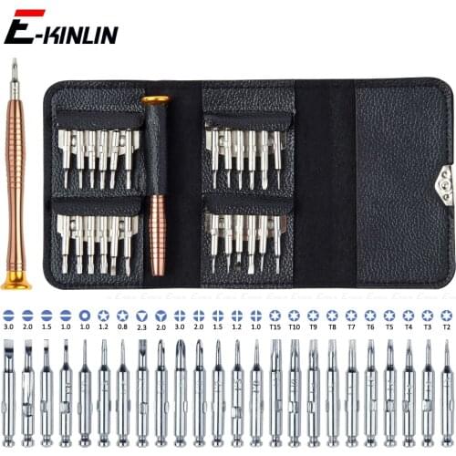 Multifunctional Wallet Screwdriver Set Torx Opening Tool For iPhone Android Mobile Phone Precision Smartphone Screen Disassemble