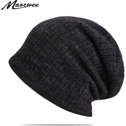 Autumn and winter mens knitted Hedging cap outdoor casual Beanie Hat youth street hip hop Innocent cap
