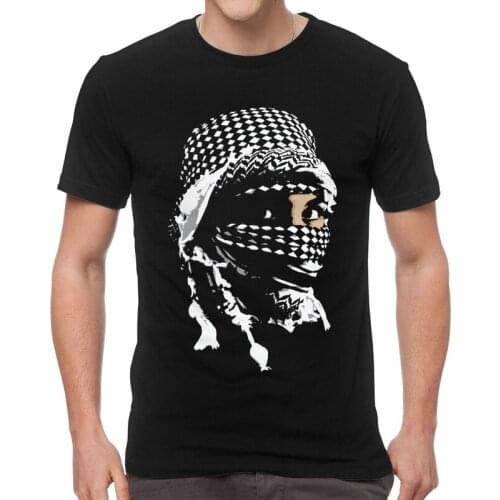 Palestine Intifada Tshirt Men Novelty Tee Tops 100% Cotton T Shirt Short Sleeve Save Palestinian T-shirts Gift Clothes