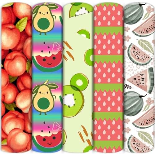 Polyester Cotton/100 Cotton/Bullet Fabirc Pineapple Strawberry Printed Cloth Fabric Sewing Home Textile DIY Crafts,1Yc17969