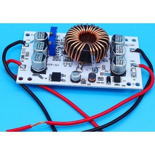 600W Aluminum Plate DC-DC Boost Converter Adjustable 10A Step Up Constant Current Power Supply Module Led Driver