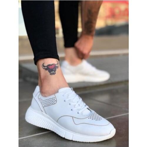 Babba B0139 Inside Out Genuine Leather Sports Sneakers Light Style Stylish Comfortable For Male