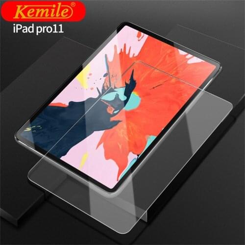 Screen Protector Glass for iPad Pro 11 inch Tempered Glass 9H Hardness HD Clear Glass Film for iPad Pro 11 2018 glass Protector