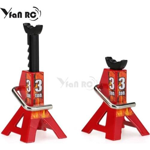 1 Set Metal Easels Repair Tool for 1/10 RC Crawler Cars Part Accessory Simulation Climbing Model Vehicles Adjustable Repair Tool