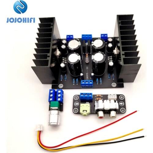1pcs-10pcs LM1875 2X30W 2.0 Dual Channel Power Amplifier AMP Board High Power Amplifier Audio Modification