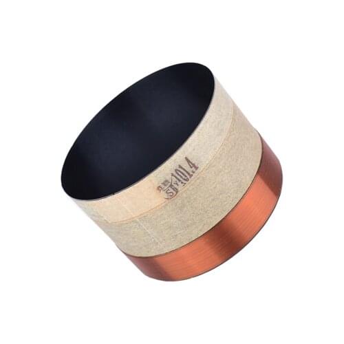 1 piece ID: 101.4mm black aluminous Stent 8 ohm woofer bass loudspeaker horn speaker voice coil
