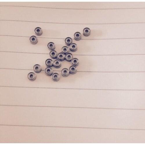 100PCS common quality 681XZZ deep groove ball bearings / mini bearings 681XZZ (1.5 *4* 2MM) free shipping