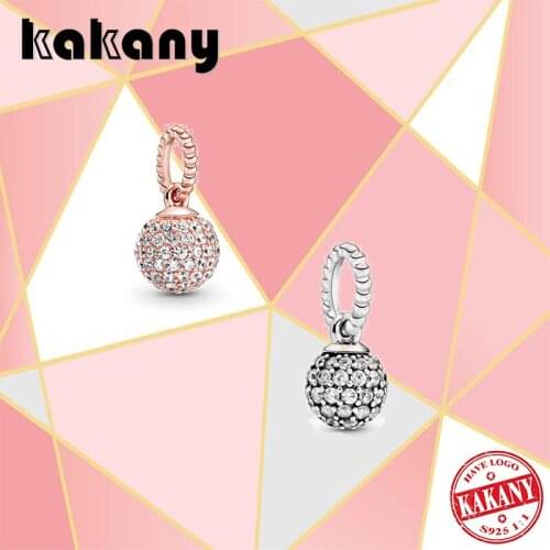 2021 New Fashion Charm S925 Sterling Silver Spring Pendant Diy Bracelet Necklace Jewelry Romantic Gift Carving Suitable For Wome