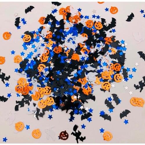 Witch/15 grams Sequins PVC Flat for DIY Card Making Craft Color Collection