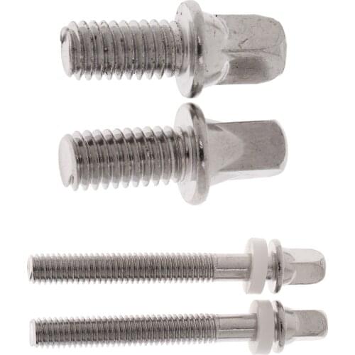 Pack of 4 Drum Tension Rod Drum Tension Screws for Tom Snare Drum 10/33mm