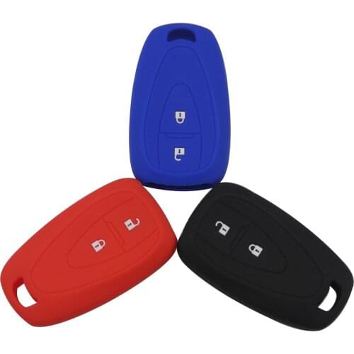 Kutery 2 Buttons Silicone Remote Car Key Cover Case For Chevrolet Cruze Trax Malibu XL Spark Verano Volt Limited Protection