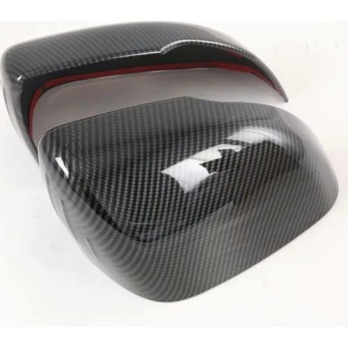 For Kia Sorento MQ4 2021 2022 Carbon Fiber Side Door Rearview Mirror Cover Trims Car Accessories