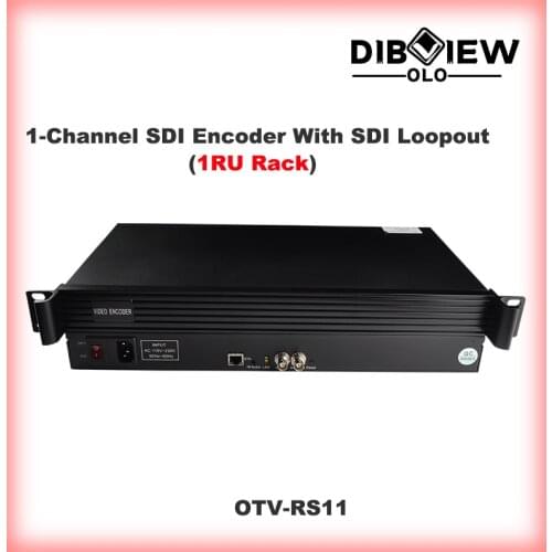 OTV-RS11 One Channel SDI IPTV Streaming Encoder With SDI Loopout