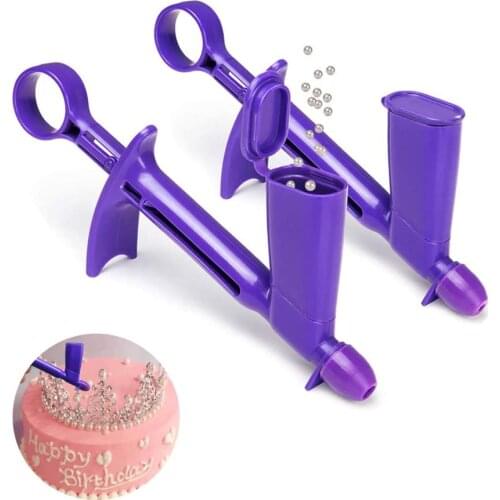 Plastic Pearl Applicator Convenient and Fast Edible Pearls Fondant Cake Decorating Tool for Sugar Balls Craft Cake Baking