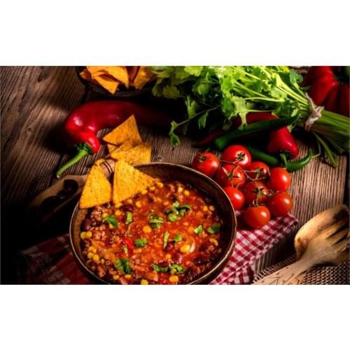 Soup Vegetables Tomatoes Peppers Food Photo Delicious Dishes Canvas Paintings Wall Decorations For Living Room